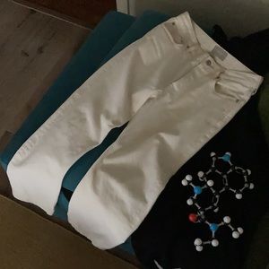 EVERLANE Women’s Slouchy Jeans in Off-white Size 28